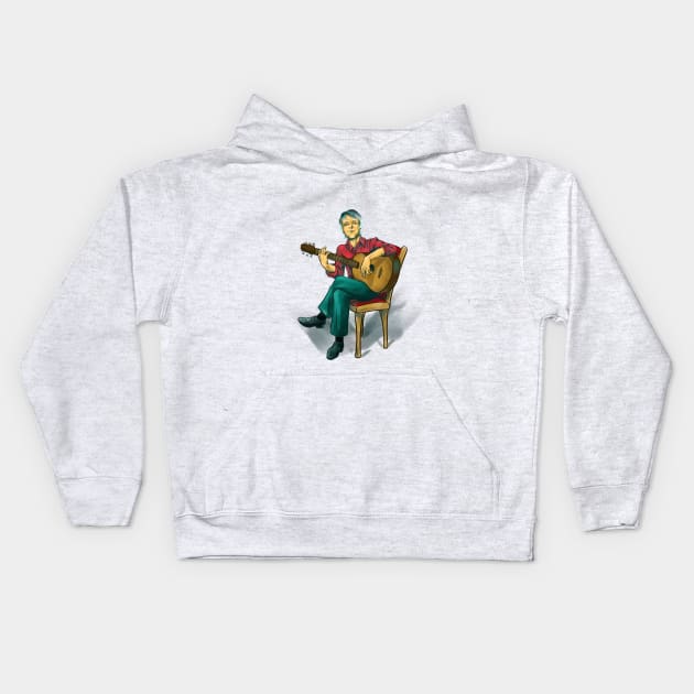 Paul McCartney Kids Hoodie by Led Moth